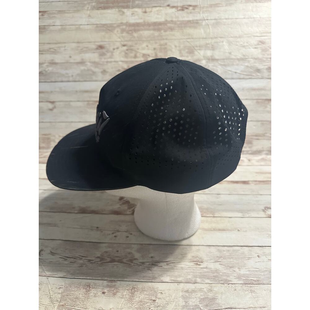 Cravin Golf Baseball Cap Hat Adjustable One Size O/S Snap Back Black Gray Mesh - Picture 3 of 6